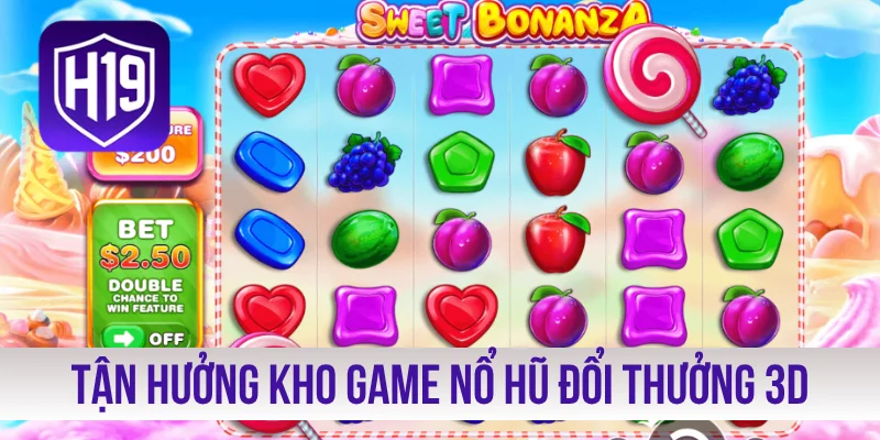 Tận hưởng kho game nổ hũ đổi thưởng 3D
